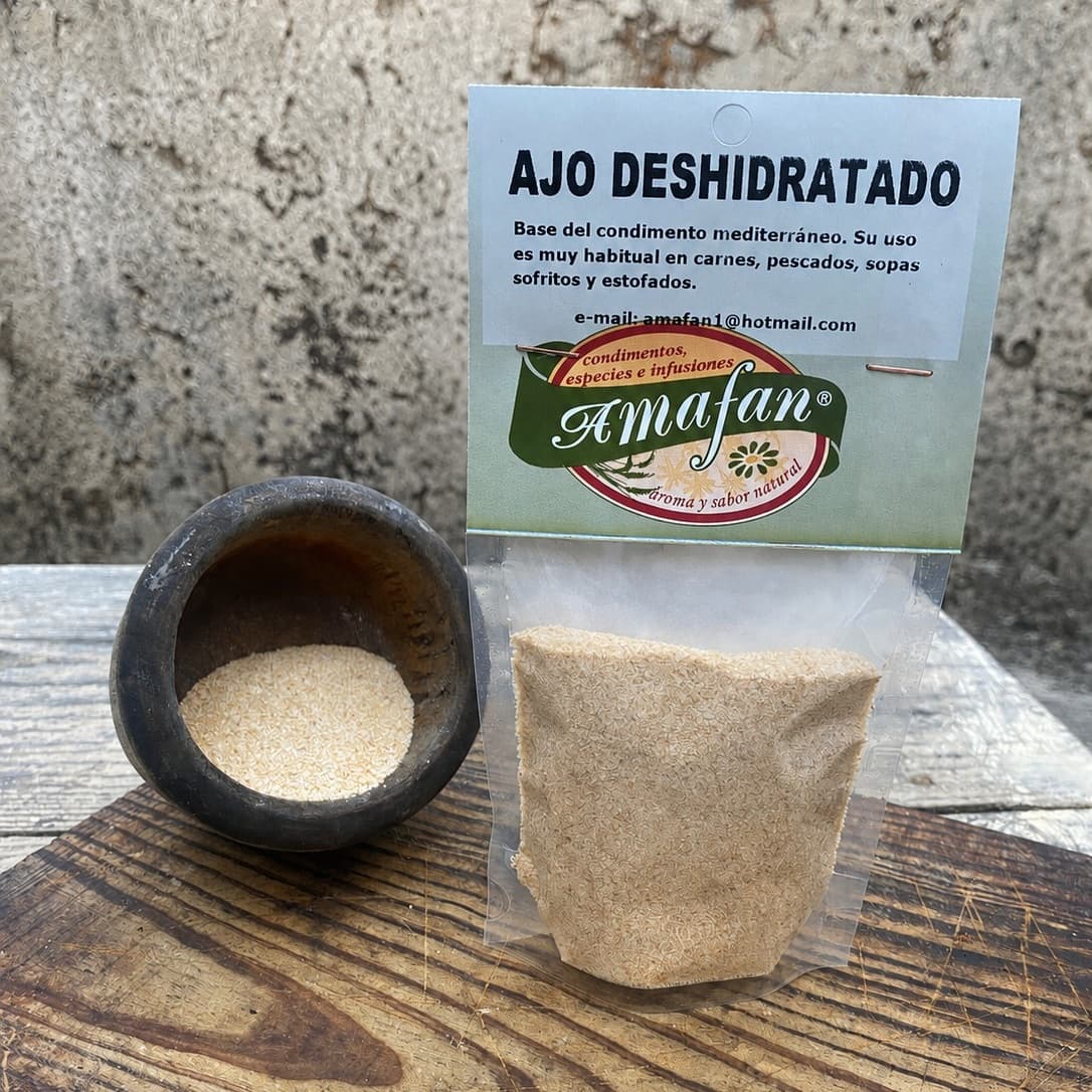 Ajo deshidratado